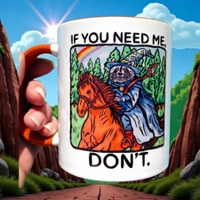 Funny Raccoon Mug Wizard Trash Panda Coffee Cup Hilarious Raccoon Themed Gift