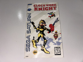 Clockwork Knight (Sega Saturn, 1995) Complete in Box with Manual Excellent