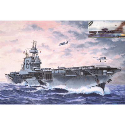 USS ENTERPRISE CV-6 KIT 1:700 Academy Kit Navi Neues Modell
