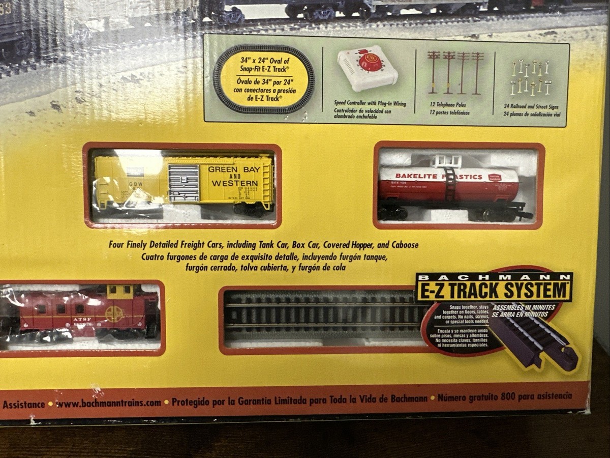 Bachmann N Scale #24005 Iron Duke Train Set With E-Z Track System
