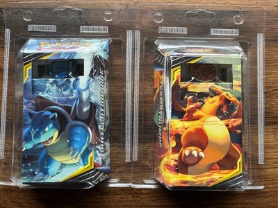Pokemon Themendecks Dauerinferno und Sintflutkanone Mint, nur einmal geöffnet