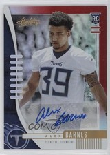 2019 Panini Absolute Rookie Red Spectrum Signatures 32/75 Alex Barnes Auto 0q3