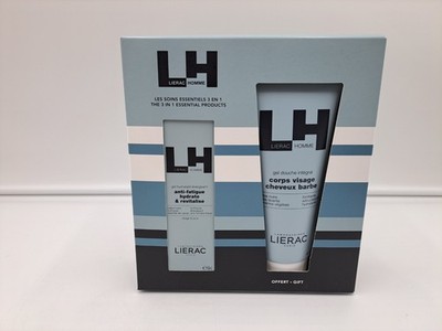 Lierac Homme Energizing Feuchtigkeitsgel 50 ml + Integrales Duschgel 200ml