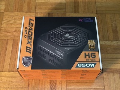Super Flower Leadex III 80 Plus Gold 850W Power Supply PSU
