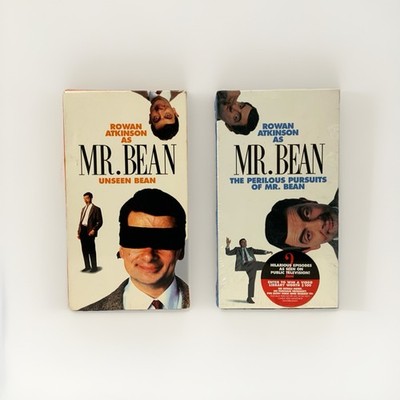 Mr Bean VHS Lot 2 Tapes Unseen Bean & Perilous Pursuits PolyGram 