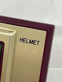 1981 Nintendo Game&Watch HELMET NICE CONDITION WITH NICE BOX WORKS GREAT