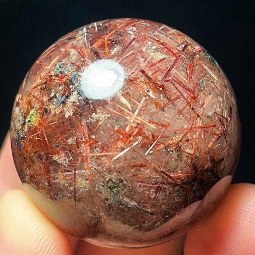 61 g natürlicher Quarter Rutilkristall Quarz Stein Heilkristall Geschenk L6222 - Bild 1 von 10