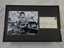 Julia Child Signed Framed 12x18 Photo Display JSA