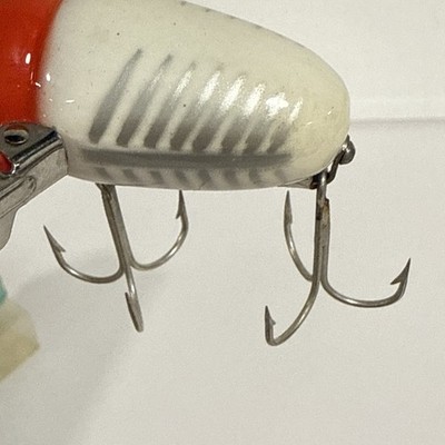 Vintage Heddon Crazy Crawler 9120 XRW With Box & Paper Fishing