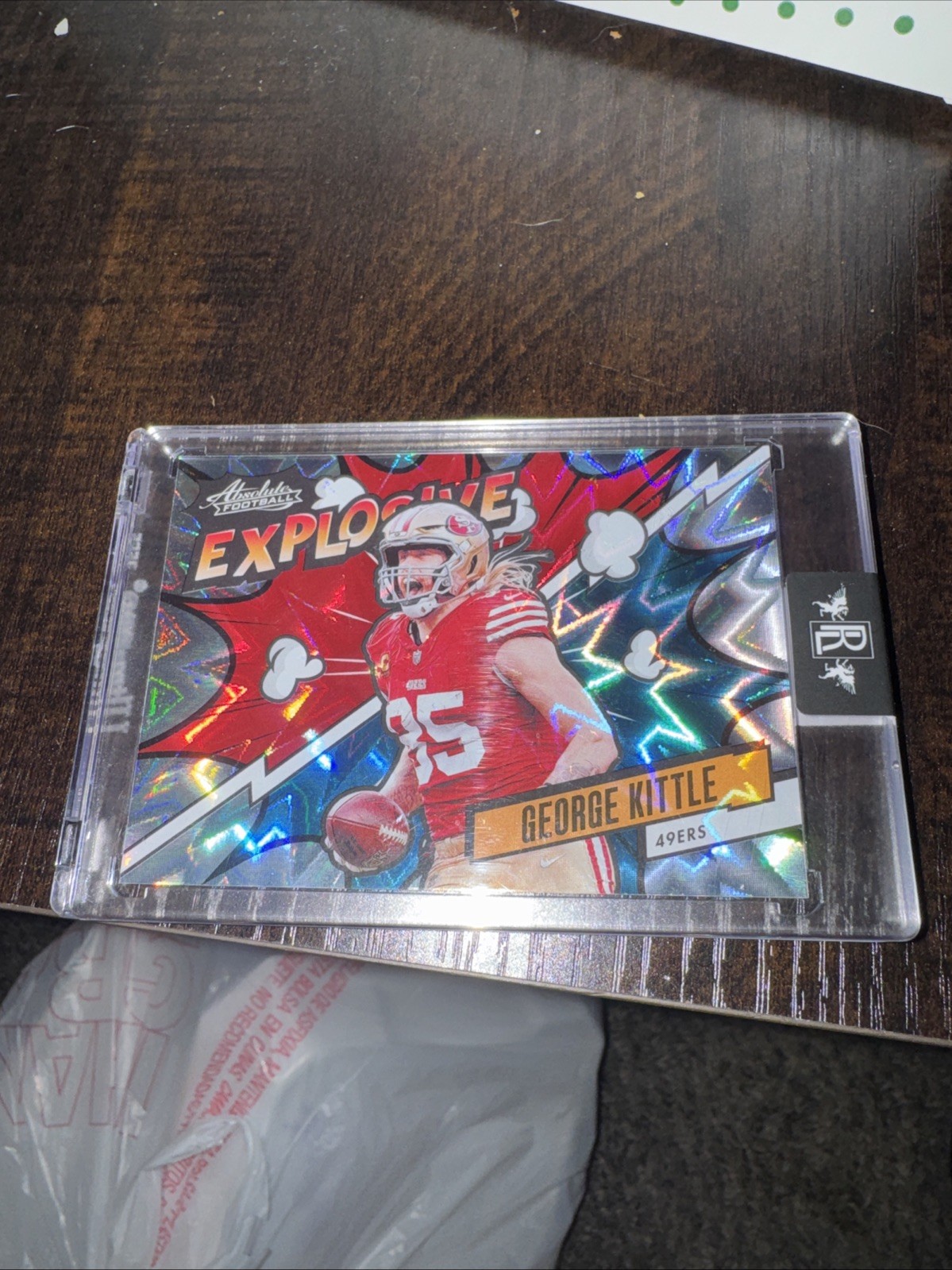 2024 Panini Absolute - Explosive George Kittle #EX-GKE