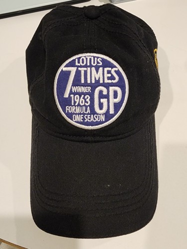 RARE Lotus Formula One Cap: 7 Times Winner 1963