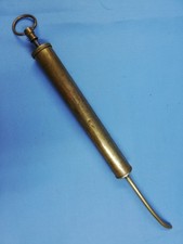 ancienne pompe à graisse seringue huile Laiton 1930 moto voiture ancien garage