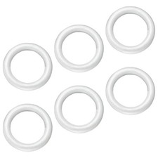 6Pcs Blank Foam Circles DIY Painting Foam Crafts Foam Wreath Forms