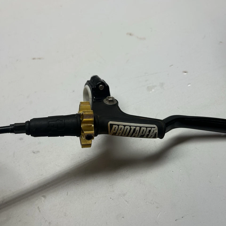 2015 YZ250 YZ 250 2 STROKE PRO TAPER CLUTCH LEVER AND PERCH ASSEMBLY  - Image 3 of 4