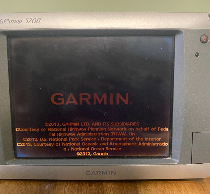 Traceur GPS Garmin GPSMAP 5208 Avec Radar Et Sondeur - Occasion, Complet Avec Alimentation Et Housse