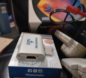 Saga Dreamcast W/Gdemu Memory Card 2 OEM Controllers Memory Card Great Condition