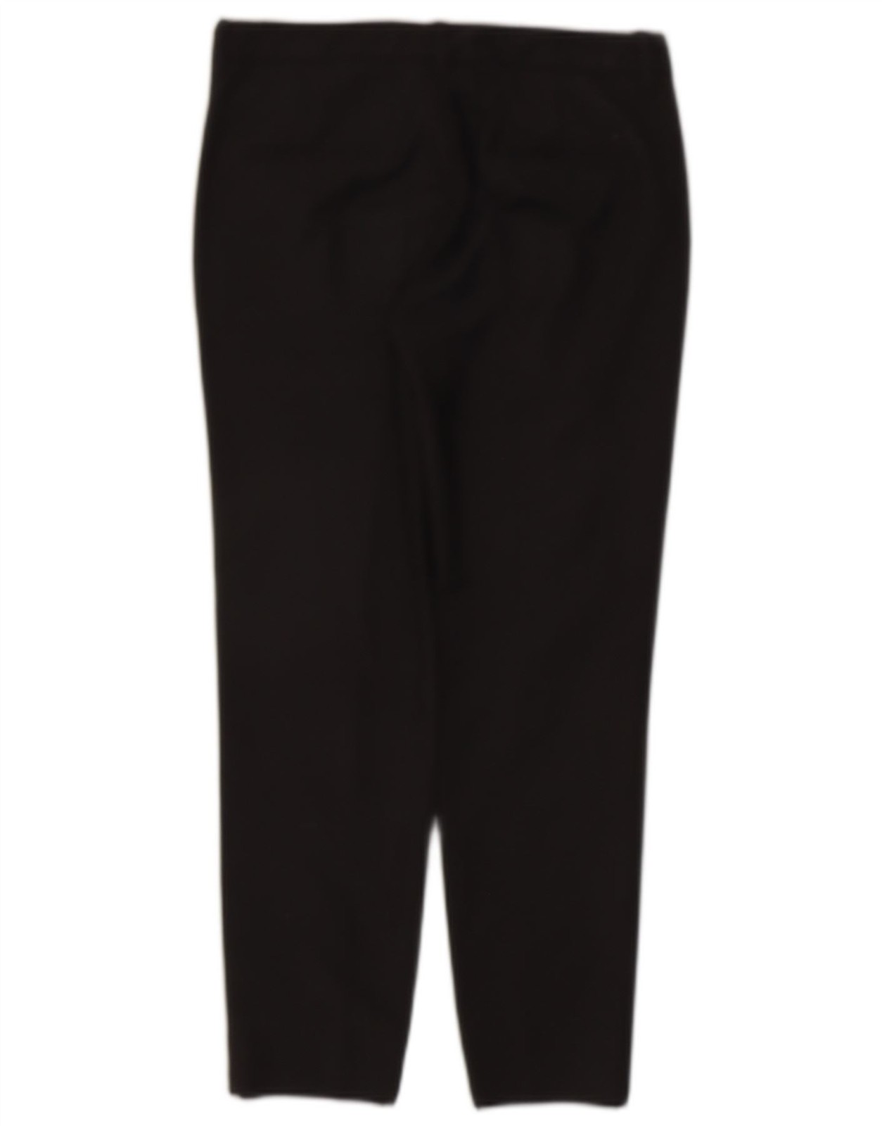 ZARA Womens Slim Chino Trousers Small W27 L27 Black CA03 thumbnail 2