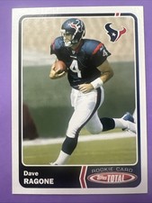 2003 Topps Total Football - DAVE RAGONE RC #507 - Houston Texans