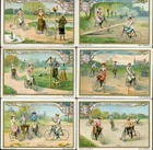 LIEBIG 1901 GERMAN TRADE CARDS SET UNIFICATO #656, THE BICYCLE !! K203
