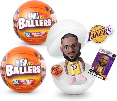 NBA Ballers Series 1 2 Pack Toy Mystery Capsule Figurine by for
