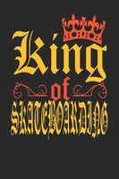 "Skateboarding Notizbuch 6X9\" | Training Journal 110 Seiten | King Of"