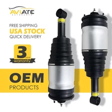 2 Rear Air Suspension Strut fit for 2005-2014 LR3 LR4 Sport L319 L320 LR016402