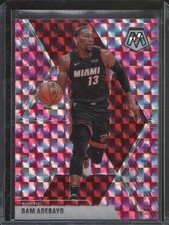 2019-20 Panini Mosaic - Bam Adebayo #150 Pink Camo Prizm - Miami