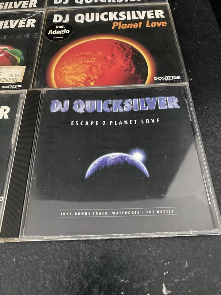 8x DJ QUICKSILVER Album + Single COLLECTION Planet Love Escape Paradise Remixes - Bild 3 von 4