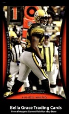 2008 Bowman Hines Ward #78 Pittsburgh Steelers NFL Football
