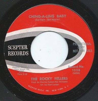 Rocky Fellers - Ching-A-Ling Baby / Hey Little Donkey - Used  - Promo - G8100z