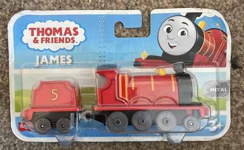 Thomas & Friends Large Push Along James By Mattel - Brand New + FREE POST