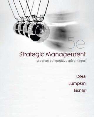#ad Strategic Management : Creating Competitive Advantages Paperback $6.90
