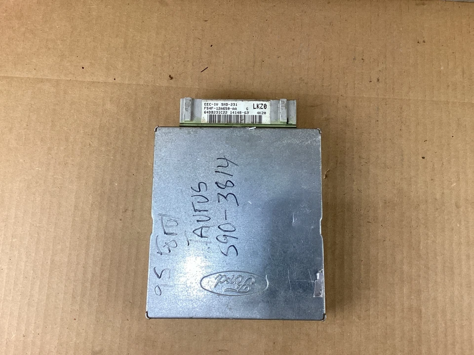 Unidad de control del motor Ford Taurus 1994-1995 módulo ECM ECU F54F-12A650-AA Foto 2 de 4