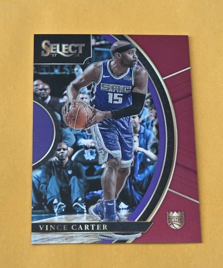 2017-18 Select Maroon Prizm 1/199 Vince Carter #44 HOF First Print