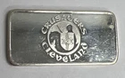 Silver Bar .999 Fine Silver 1oz World Hockey Association Crusaders Cleveland