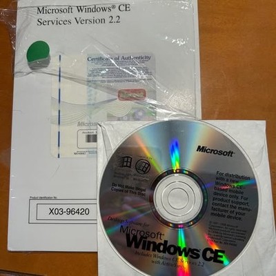 Microsoft Windows CE Desktop Software Services 2.2 w/ key code