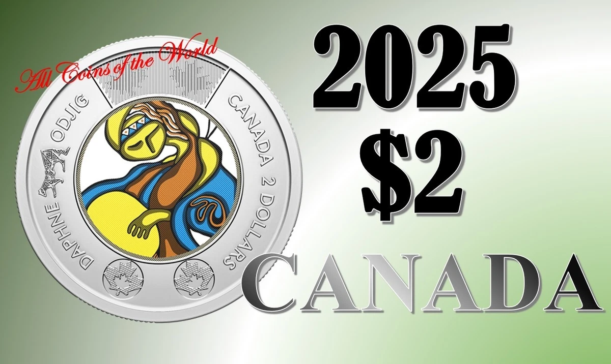 Uncirculated Uncertified Ungraded Canadian Two Dollar Coins