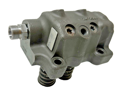#ad 2872661 OEM Cummins High Pressure Fuel Pump Head Cap W 2 Pistons 2011 2016 ISX15 $1499.99