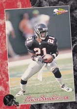DEION SANDERS HoF ATLANTA FALCONS 1993 PACIFIC card# 178