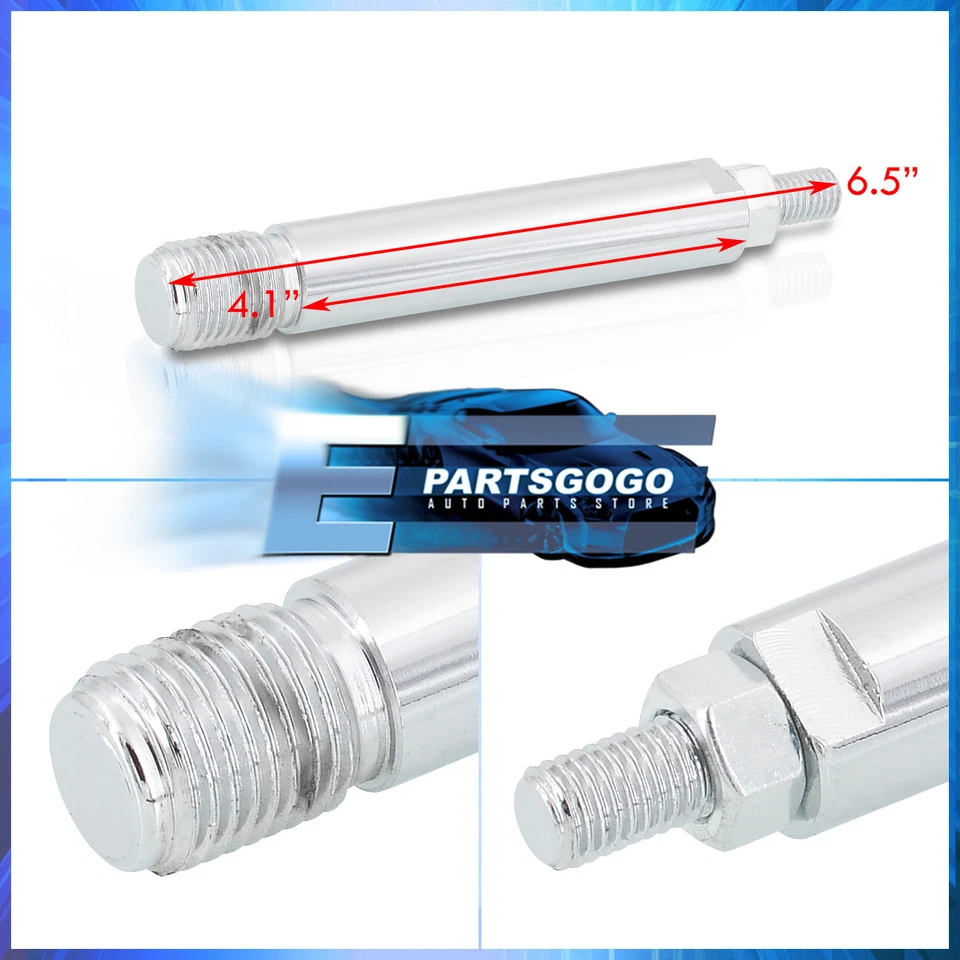 For 09-16 Hyundai Genesis Coupe Steel Bumper Tow Hook Screw License Plate Strap Foto 2 de 2