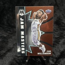 Zion Williamson 2020-21 Panini Mosaic Jam Masters Base Insert SP Pelicans #1