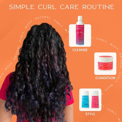 MANETAIN Hard Hold Gel for Curly & Wavy Hair 100ml | Strong Hold, Frizz Control - Picture 8 of 8