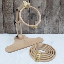 Nurge Adjustable Seat Embroidery Stand Holder Cross Stitch Tapestry Hoop Ring