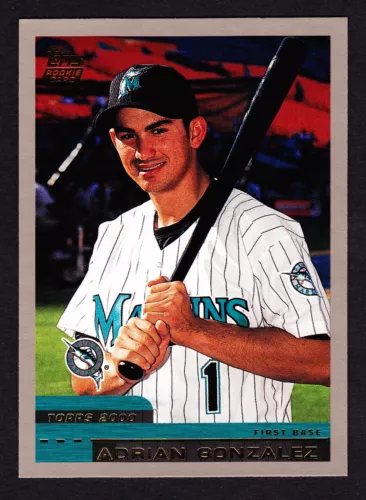 2000 TOPPS TRADED #T81 ADRIAN GONZALEZ MARLINS ROOKIE