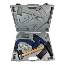 Central Pneumatic Contractor Series Floor Stapler with Hammer Case #90399 - Nice