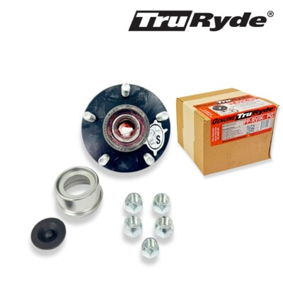 #ad Pre Greased Trailer Wheel Hub Kit 5 on 4.5quot; for 2000 lbs Axle for 1 16quot; Spindle $33.99