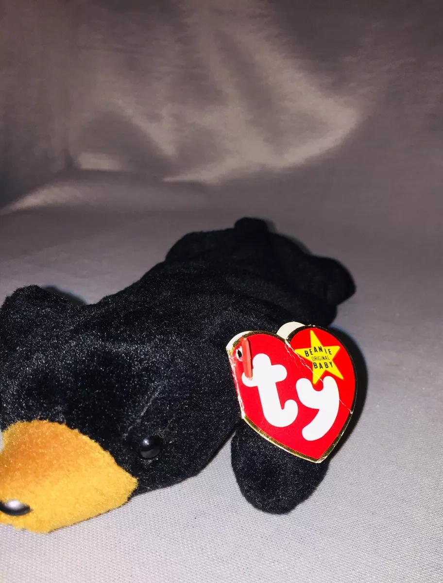 Blackie beanie baby store 1993 value