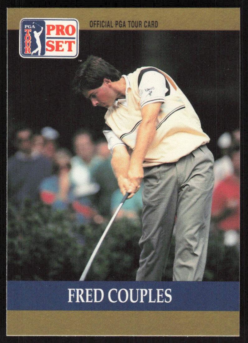 1990 Pro Set PGA Tour Fred Couples Golf Card #53