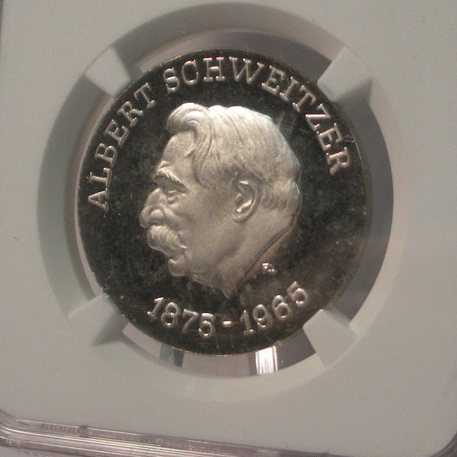 東ドイツ　コイン　1975 シュバイツァー　Albert Schweitzer 東ドイツコイン1975 シュバイツァーAlbert Schweitzer