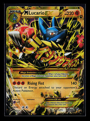 M Lucario EX - Furious Fists #113 Pokemon Card